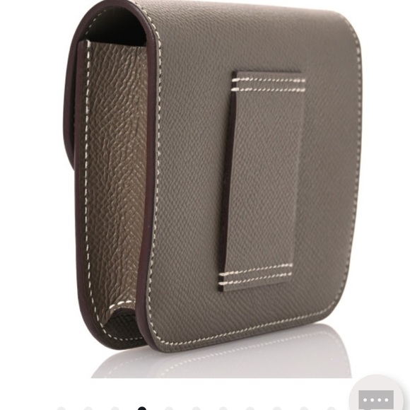 Epsom Constance Slim Wallet Etoupe - Picture 3 of 12